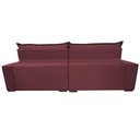 Ver imagem 6 de Sofá Retrátil e Reclinável 2,75m Molas Ensacadas Cama inBox Elegance com ThermoGel Velusoft