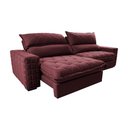 Ver imagem 7 de Sofá Retrátil e Reclinável 2,75m Molas Ensacadas Cama inBox Elegance com ThermoGel Velusoft