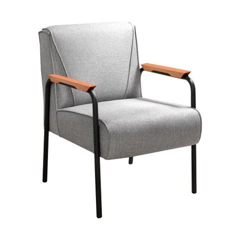 Poltrona Jade Cor:Linho Cinza 320