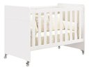 Ver imagem 1 de Berço Americano Evolution Multifuncional Flex 4 em 1reller - 3 Cores:branco/acetinado