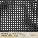 Ver imagem 5 de 02 Cadeiras Floripa e Mesa Roma 80cm Preta e Corda Nautica Trama Original