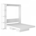 Ver imagem 3 de Cama de Casal Articulável 4 Prateleiras Branco Cm8014 - Tecno Mobili