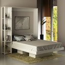 Ver imagem 1 de Cama de Casal Articulável 4 Prateleiras Branco Cm8014 - Tecno Mobili