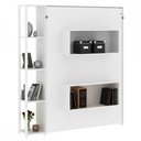 Ver imagem 2 de Cama de Casal Articulável 4 Prateleiras Branco Cm8014 - Tecno Mobili
