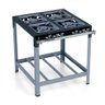 Fogão 4 bocas Baixa Pressão 40x40 Perfil 9 2 QS 2 QD com Espera R.Apis- M14 Stori Premium- Metalmaq  - 1