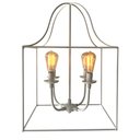 Ver mais imagens de Lustre Rustico Para Área Gourmet Preto Artesanal Decorativo Libertas Rosas Artesanato Quadrado Branc
