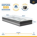 Ver imagem 4 de Colchão de Espuma D33 Pillow In Anjos Ortosleep Solteiro 88cm
