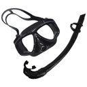 Ver imagem 1 de Mascara Mergulho Oculos Snorkel Repiraçao Nataçao Piscina Mar Praia Esporte Recreaçao Mar Faixa Ajus