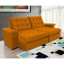 Ver imagem 6 de Sofá 3 Lugares Coliseu 2.30m Retrátil e Reclinável Super Pillow - Terra