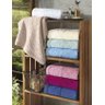 Toalha Banho Felpudo Jacquard Confort Dohler - Branca - 1