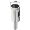 Ver imagem 2 de Serra Copo Diamantada Refrigerada 20mm Porcelanato Vidro Mármore | 02 Un