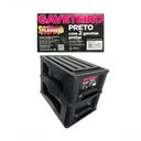 Ver imagem 2 de Gaveteiro Organizador 2 Gav Plasnew Resistente 1705 Preto