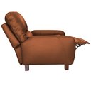 Ver imagem 7 de Poltrona do Papai Sala de Cinema Reclinável Manual Viena Two Way Couro Marrom Claro G40 - Gran Belo