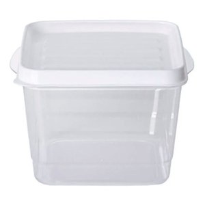 Pote Plástico Organizador para Alimentos Chef Pro Paramount Retangular Branco