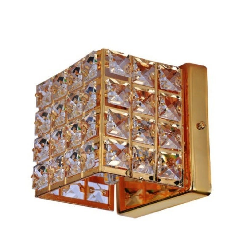 Lustre Arandela de Cristal Luxor Dourada III AR3312-2.000