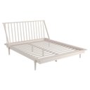 Ver imagem 6 de Cama Queen + 2 Mesas de Cabeceira Nordik Branco/Lavado