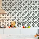 Ver imagem 2 de Adesivo de Azulejo Desenhos Geométricos Cinza - G 20x20cm