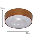 Ver imagem 2 de Plafon de Sobrepor Modelo Nice Cobre - Tualux