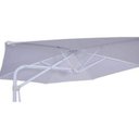 Ver imagem 2 de Ombrelone Suspenso Regulável Quadrado Cannes Bel Fix 2,65mx2,70m Branco