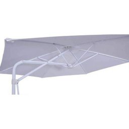 Ombrelone Suspenso Regulável Quadrado Cannes Bel Fix 2,65mx2,70m Branco - 2 Ombrelone Suspenso Regulável Quadrado Cannes Bel Fix 2,65mx2,70m Branco - 2
