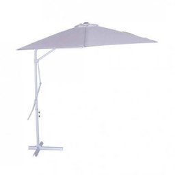 Ombrelone Suspenso Regulável Quadrado Cannes Bel Fix 2,65mx2,70m Branco - 1 Ombrelone Suspenso Regulável Quadrado Cannes Bel Fix 2,65mx2,70m Branco - 1