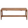 Banco Funcional Verona Tramontina em Madeira Teca com Acabamento em Verniz Incolor 111 Cm - 2