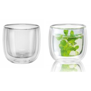 Jogo de 2 Copos de Parede Dupla para Chá 240ml - Zwilling