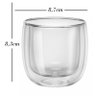Jogo de 2 Copos de Parede Dupla para Chá 240ml - Zwilling - 2