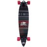 Skate Longboard Étnico Abec-7 Preto Cinza E Vermelho Mormaii - 5