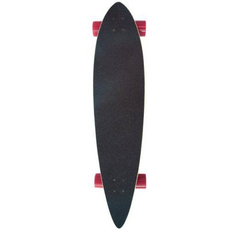 Skate Longboard Étnico Abec-7 Preto Cinza E Vermelho Mormaii - 2