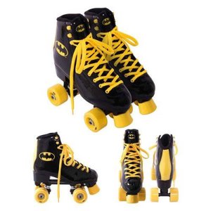 Patins Roller Quad Batman - 35 Belfix Preto