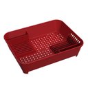Ver imagem 1 de Escorredor de Louças Basic Vermelho Bold Coza