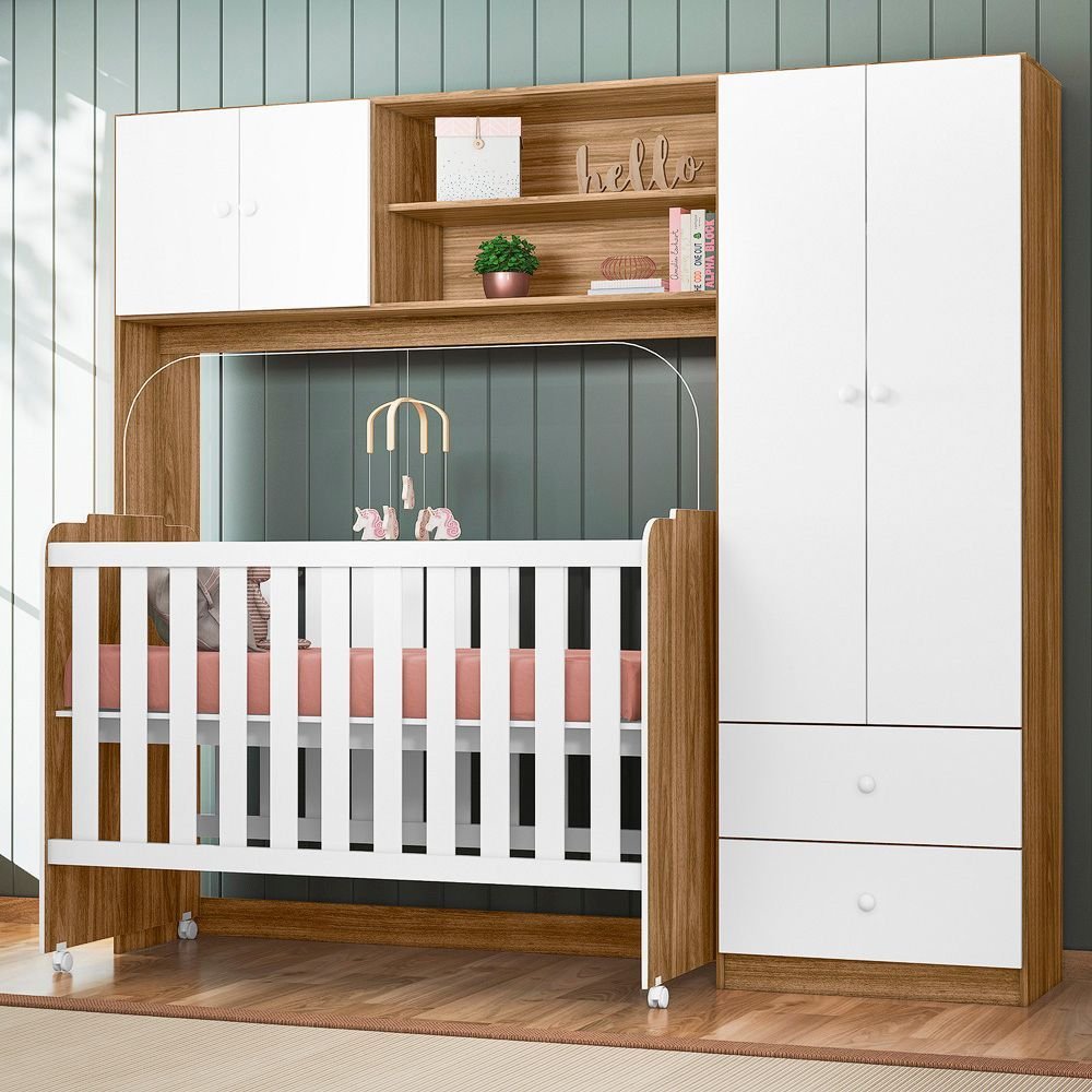 Conjugado Ternura e Berço Amore Nature Branco Plla - 2