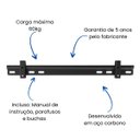 Ver imagem 2 de Suporte Fixo para Tv até 85 Polegadas 60kg Sbrp1600