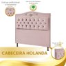 Cabeceira Holanda Casal 140cm Luxor Rose Shop Das Cabeceiras Rose - 5