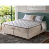 Cama Box Queen Fendi + Colchão Molas Ensacadas Macio Cincinnati Pillow Top 158x198x73cm - 2