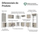 Ver imagem 4 de Armário de Cozinha Completa de Canto 549 cm Branco/Crema Vik Madesa 01