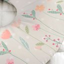 Ver imagem 2 de Almofada de Amamentação Travesseiro Flores Delicadas Menina