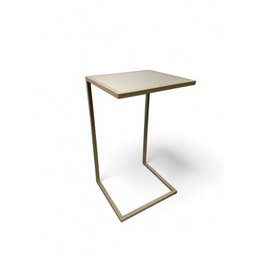 Mesa Lateral Sofá Industrial - Metalon Champagne - 2