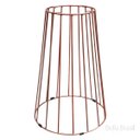 Ver imagem 2 de Mesa de Jantar Cone Raiada Com Tampo de Madeira 1,40M Redondo - Bella Brasil Decor Tatu Bola Móveis 