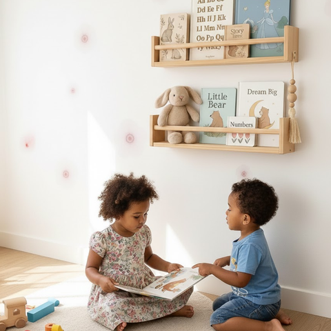 Prateleira de Madeira Pinus Decorativa  60cm