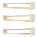 Ver imagem 6 de Prateleira de Madeira Pinus Decorativa  60cm