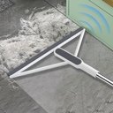 Ver mais imagens de Rodo Silicone Vassoura Magica Mop Multiuso Cabo Inox Janela Vidros Pisos Balcao Box Puxa Agua Folha