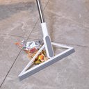 Ver imagem 5 de Rodo Silicone Vassoura Magica Mop Multiuso Cabo Inox Janela Vidros Pisos Balcao Box Puxa Agua Folha