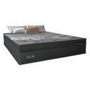 Ver imagem 4 de Cama Box Conjugado King com Colchão 193x78x203 Royal Black Gazin Cr35300 Chumbo Escuro