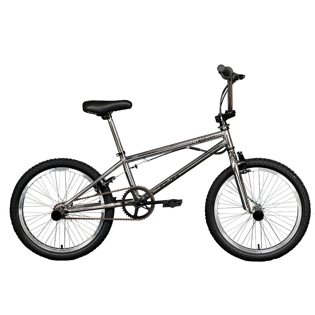 Bicicleta Bmx Bike Aro 20 Cross Metálico Fever Elleven - Cinza - 1