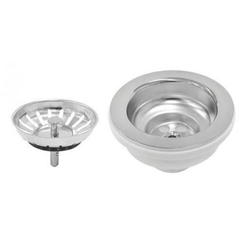 Válvula para Pias e Cubas Luxo 4 1/2 Inox - Tramontina 94510/022