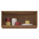 Ver imagem 4 de Armário Aéreo para Cozinha Firenze 1 Porta Amêndola Branco - Demóbile