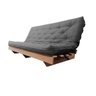 Sofá Cama Futon L Acquablock em Madeira Nobre Maciça - 4