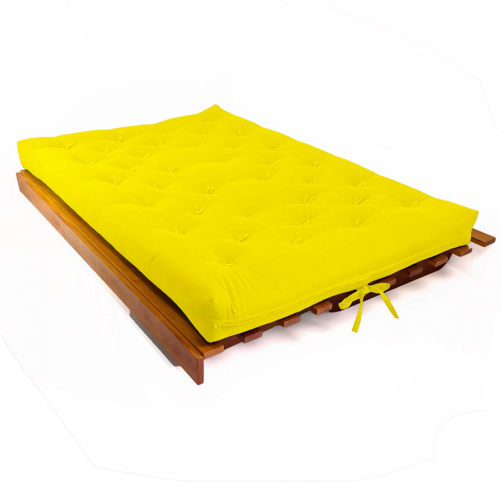 Sofá Cama Futon L Acquablock em Madeira Nobre Maciça - 3